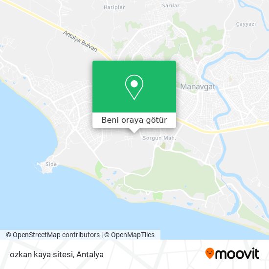 ozkan kaya sitesi harita