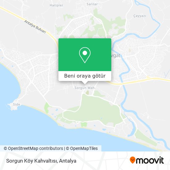 Sorgun Köy Kahvaltısı harita