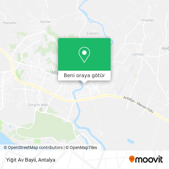 Yiğit Av Bayii harita