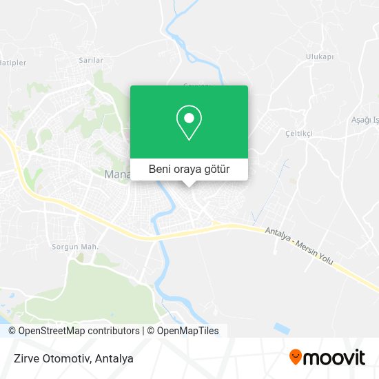 zirve otomotiv manavgat nerede otobus ile nasil gidilir