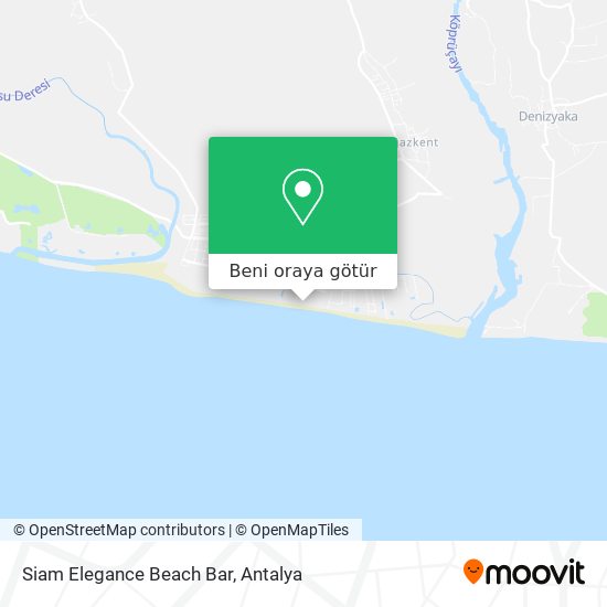 Siam Elegance Beach Bar harita