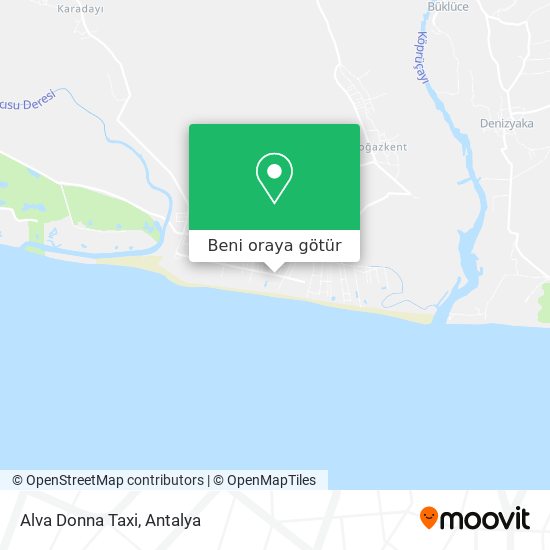 Alva Donna Taxi harita
