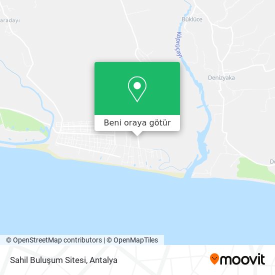 Sahil Buluşum Sitesi harita
