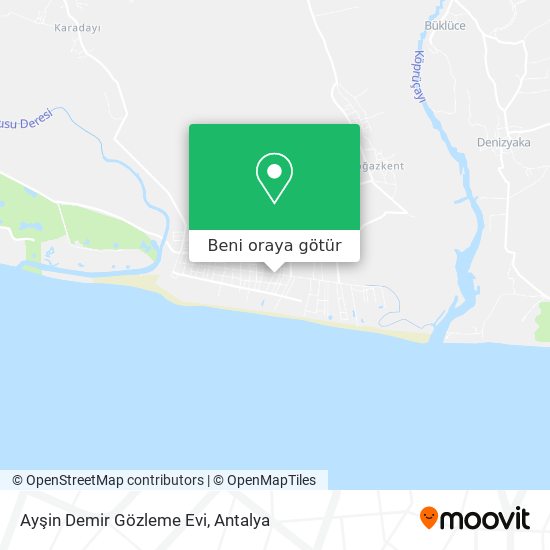 Ayşin Demir Gözleme Evi harita