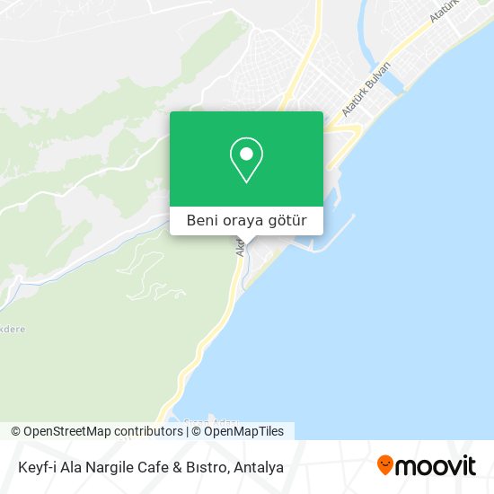 Keyf-i Ala Nargile Cafe & Bıstro harita