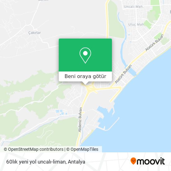 60lık yeni yol uncalı-liman harita