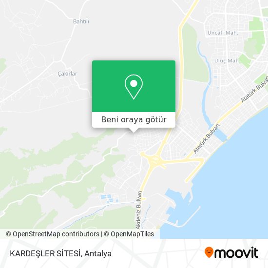 KARDEŞLER SİTESİ harita