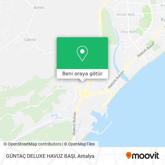 GÜNTAÇ DELUXE HAVUZ BAŞI harita