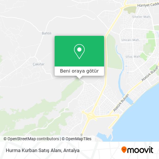 Hurma Kurban Satış Alanı harita