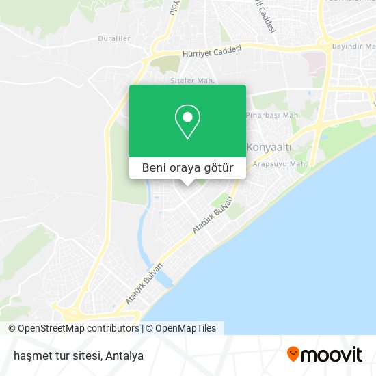 haşmet tur sitesi harita