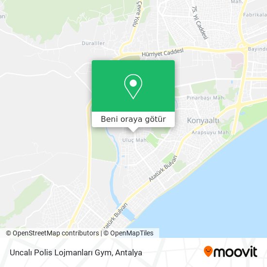 Uncalı Polis Lojmanları Gym harita