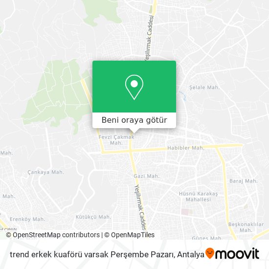 trend erkek kuaförü varsak Perşembe Pazarı harita
