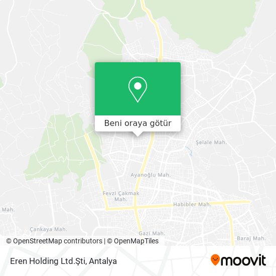 Eren Holding Ltd.Şti harita