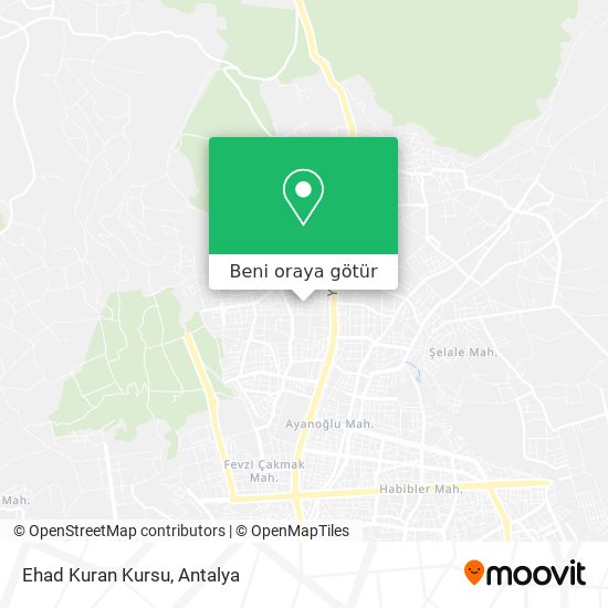 Ehad Kuran Kursu harita
