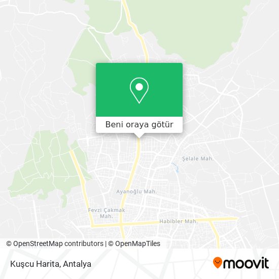 Kuşcu Harita harita