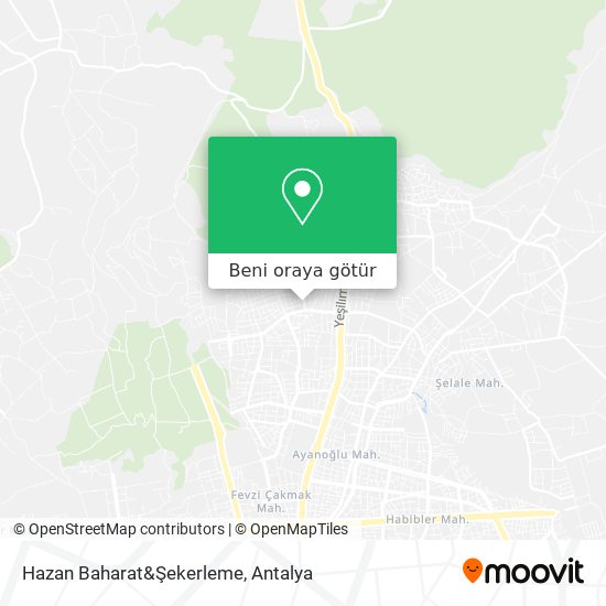 Hazan Baharat&Şekerleme harita