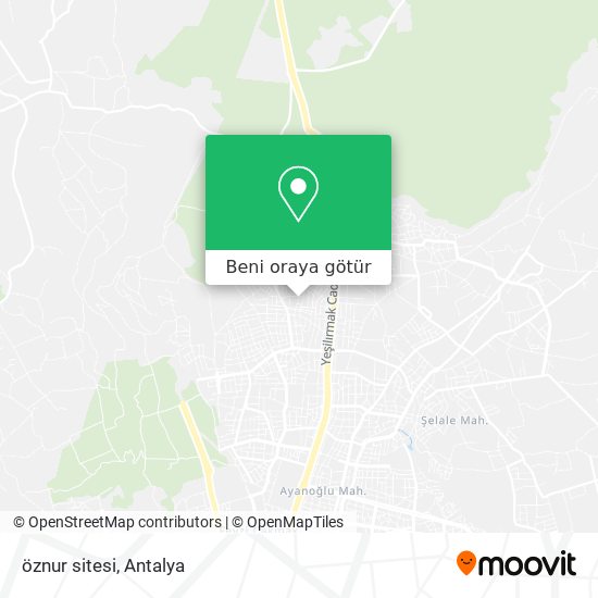 öznur sitesi harita