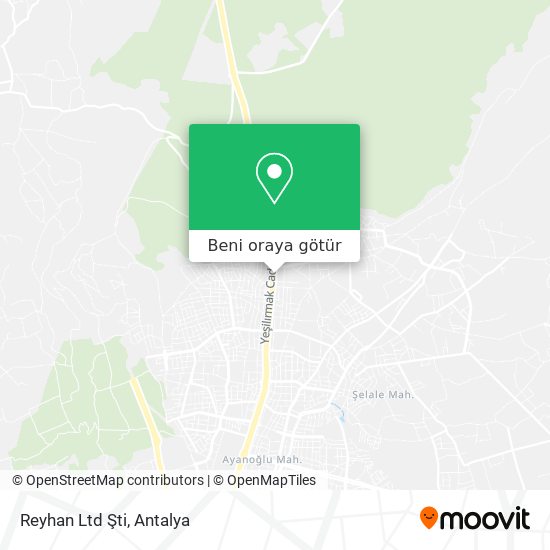 Reyhan Ltd Şti harita
