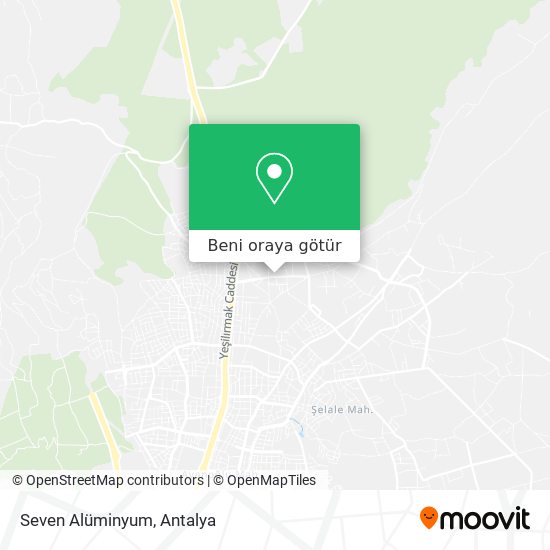 Seven Alüminyum harita