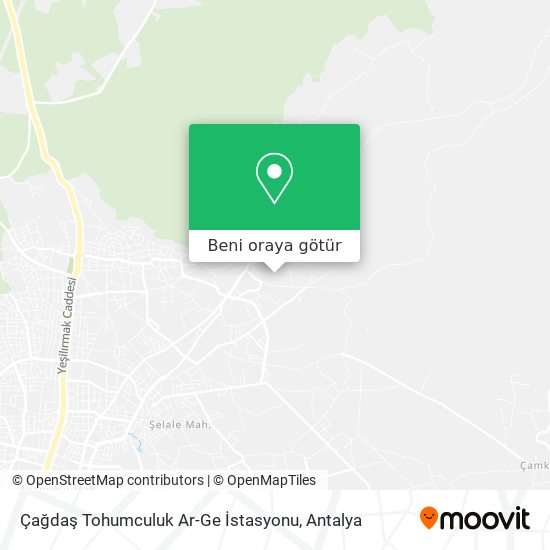 Çağdaş Tohumculuk Ar-Ge İstasyonu harita