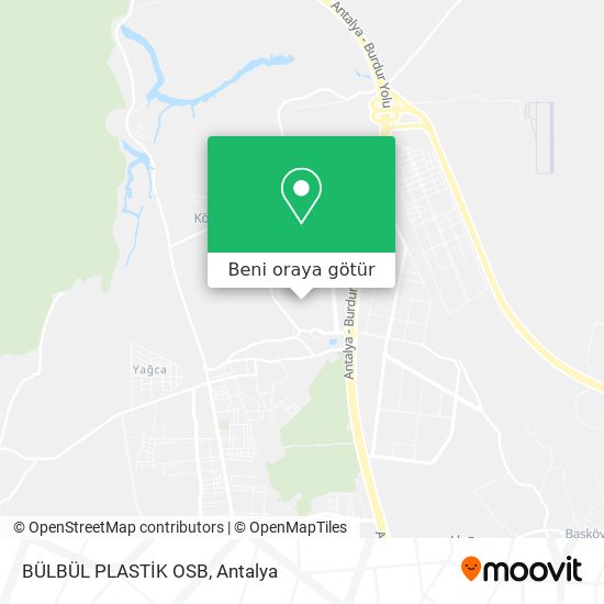 BÜLBÜL PLASTİK OSB harita