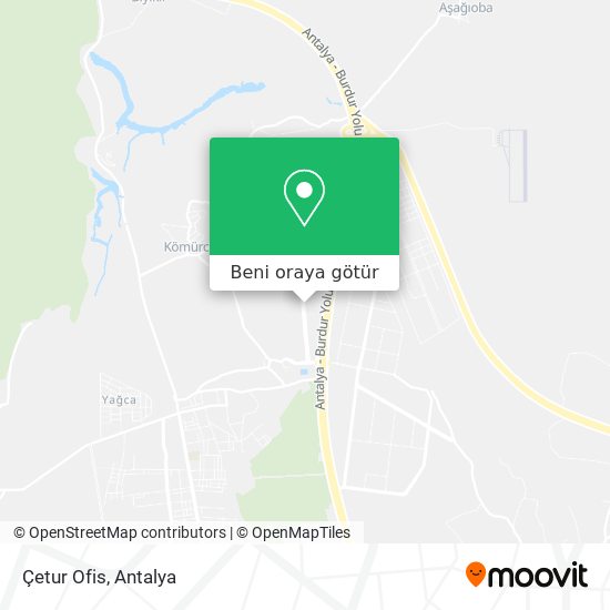 Çetur Ofis harita