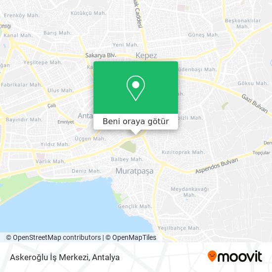 Askeroğlu İş Merkezi harita