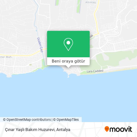 Çınar Yaşlı Bakım Huzurevi harita