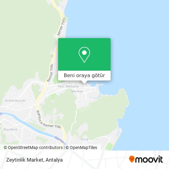 Zeytinlik Market harita