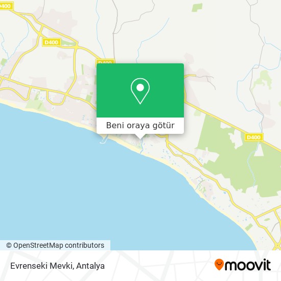 Evrenseki Mevki harita