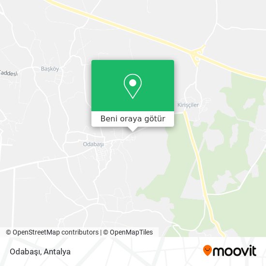 Odabaşı harita