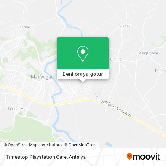 Timestop Playstation Cafe harita