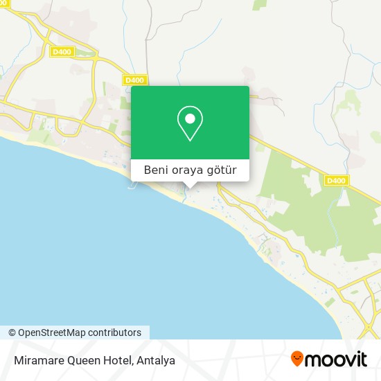 Miramare Queen Hotel harita