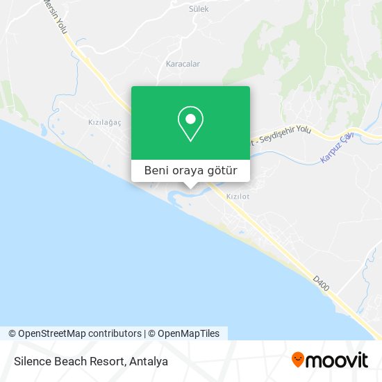 Silence Beach Resort harita