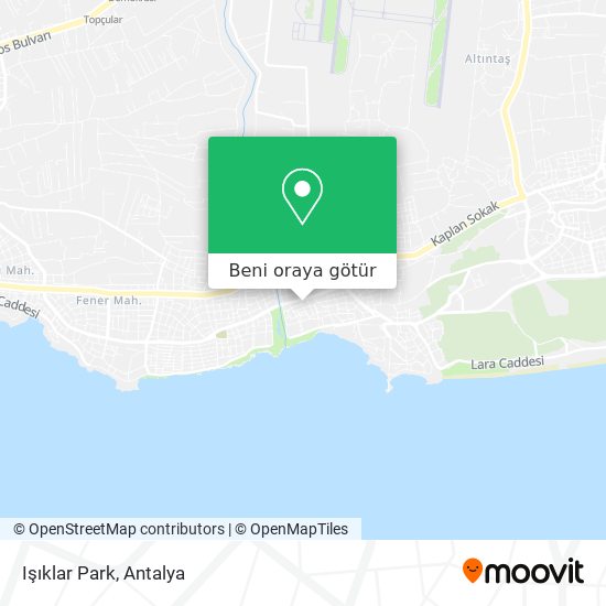 Işıklar Park harita