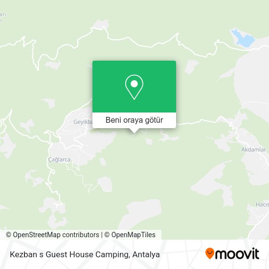 Kezban s Guest House Camping harita
