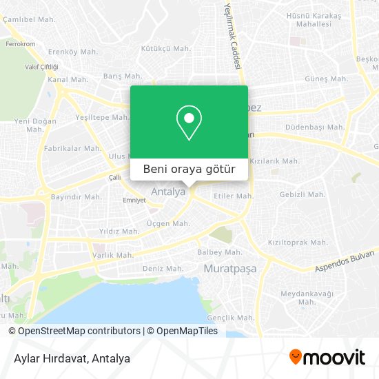 Aylar Hırdavat harita