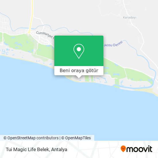 Tui Magic Life Belek harita