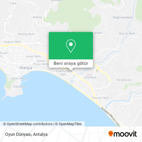 Oyun Dünyası harita