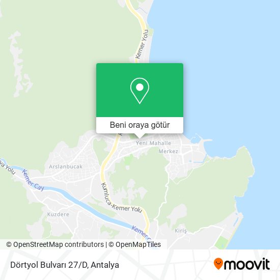 Dörtyol Bulvarı 27/D harita