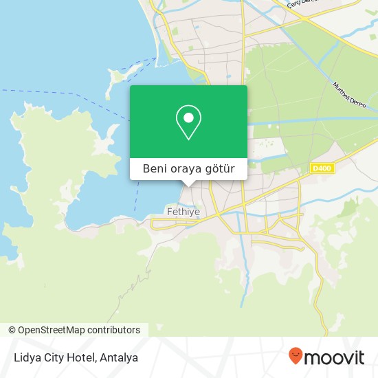 Lidya City Hotel harita