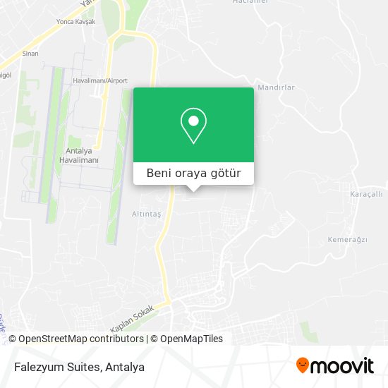 Falezyum Suites harita