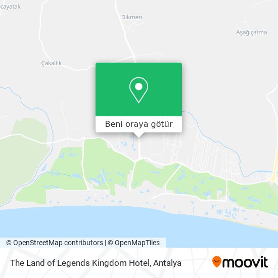 The Land of Legends Kingdom Hotel harita