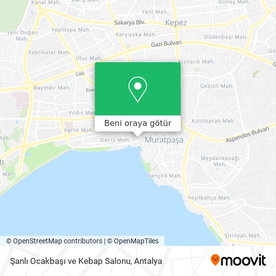 Şanlı Ocakbaşı ve Kebap Salonu harita