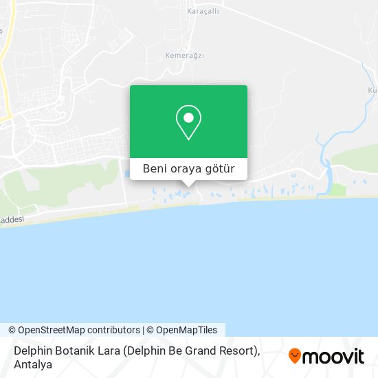 Delphin Botanik Lara (Delphin Be Grand Resort) harita