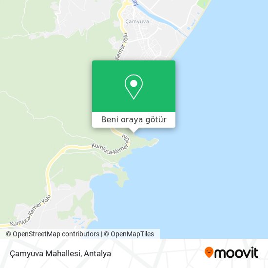 Çamyuva Mahallesi harita