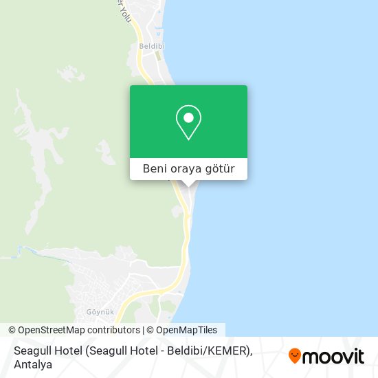 Seagull Hotel (Seagull Hotel - Beldibi / KEMER) harita