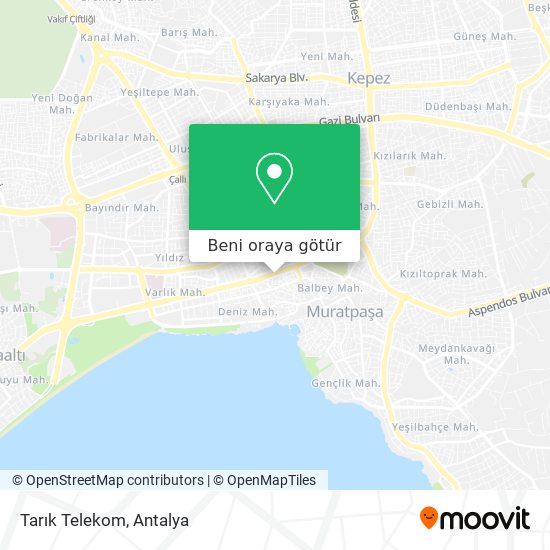 Tarık Telekom harita