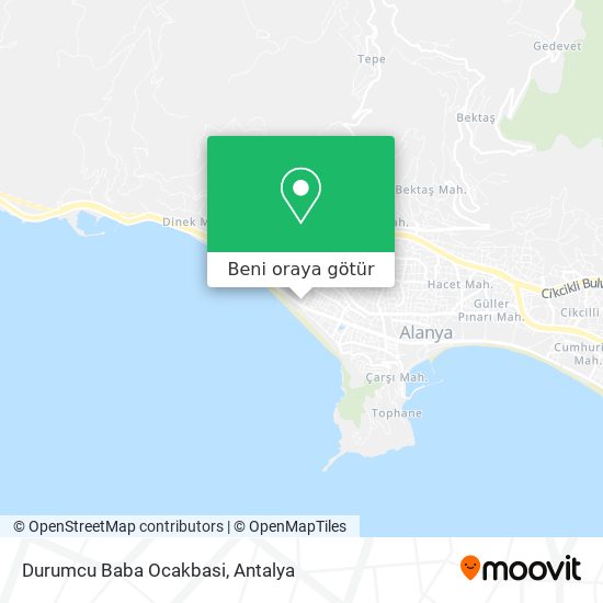 Durumcu Baba Ocakbasi harita