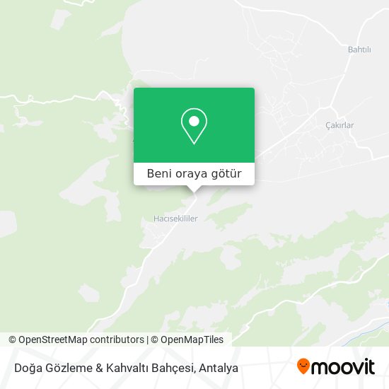 Doğa Gözleme & Kahvaltı Bahçesi harita